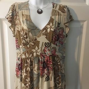 j.t.b. V-neck Short sleeve blouse